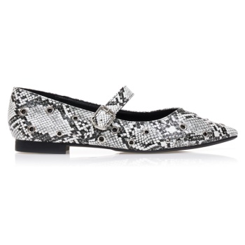 μπαλαρίνες animal print δερματίνη με σε προσφορά