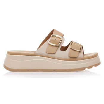 flatforms nude δερματίνη με ρυθμιζόμενη σε προσφορά