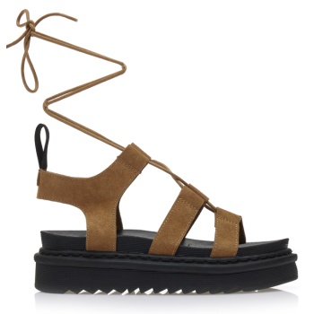 flatforms κάμελ σουέτ με ιδιαίτερο σε προσφορά