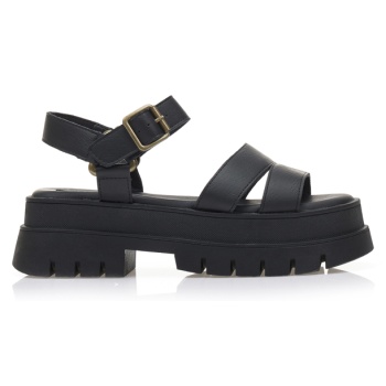 flatforms μαύρα δερματίνη μαυρο σε προσφορά