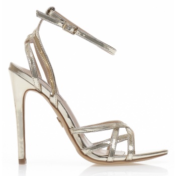 πέδιλα χρυσά μεταλλιζέ λουστρίνι με σε προσφορά