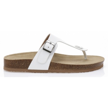 σανδάλια λευκά δερματίνη λευκο σε προσφορά