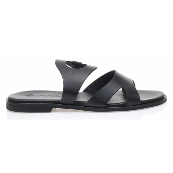 δερμάτινα σανδάλια χειροποίητα μαύρα με σε προσφορά