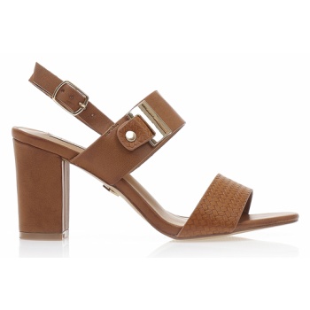 πέδιλα κάμελ δερματίνη με ακράφα καμελ σε προσφορά