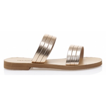 σανδάλια χειροποίητα δερματίνη μπρονζέ σε προσφορά