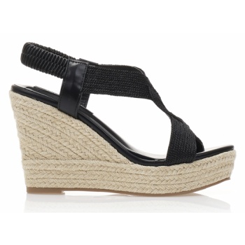 εσπαντρίγιες πλατφόρμες μαύρες σε προσφορά