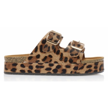 flatforms animal print σουέτ λεοπαρ σε προσφορά