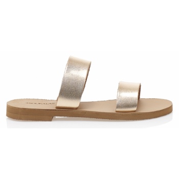 χειροποίητα σανδάλια μπρονζέ δερματίνη σε προσφορά