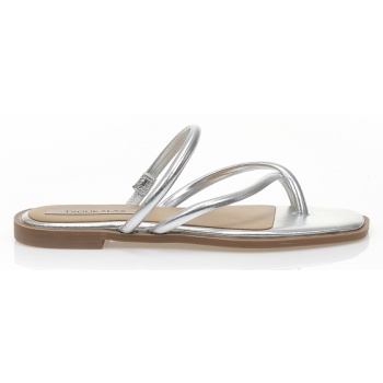 σανδάλια ασημί δερματίνη με πολλαπλά σε προσφορά
