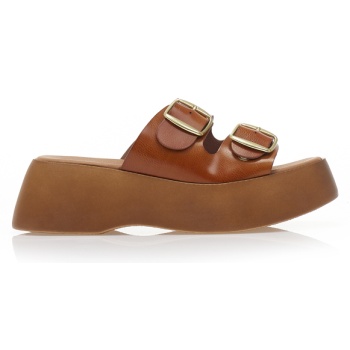 χειροποίητα flatforms ταμπά δερματίνη σε προσφορά