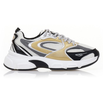 αθλητικά λευκά υφασμάτινα με γκρi σε προσφορά