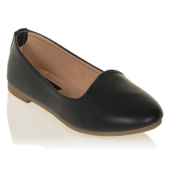 μπαλαρίνες μπλε δερματίνη μπλε