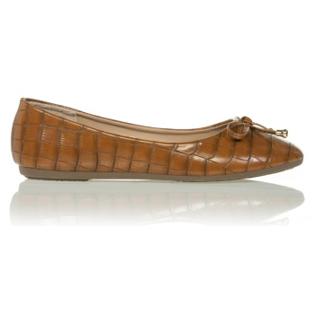 μπαλαρίνες ταμπά δερματίνη animal print σε προσφορά