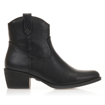 μποτάκια cowboy μαύρα μαυρο σε προσφορά