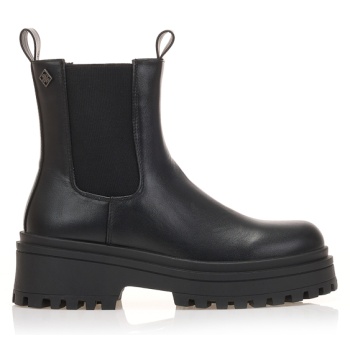 μποτάκια chelsea με χοντρή σόλα μαυρο σε προσφορά
