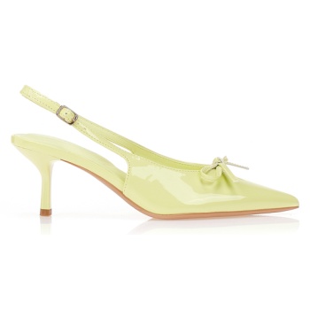 γόβες λουστρίνι slingback μυτερές σε προσφορά