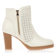  μποτάκια με διάτρητο σχέδιο μπεζ