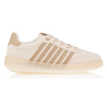 sneakers μπεζ με πούρο ρίγες μπεζ σε προσφορά