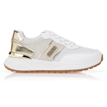 sneakers δερματίνη με διάτρητο σχέδιο σε προσφορά