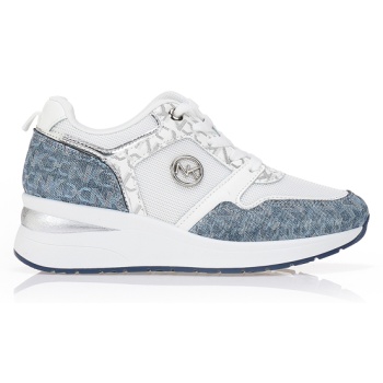 αθλητικά δίχρωμα με ασημί λεπτομέρειες σε προσφορά