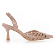 γόβες με λεπτά χιαστί λο...