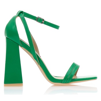 πέδιλα πράσινα δερματίνη με πολλαπλά σε προσφορά