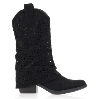 μποτάκια tsoukalas cowboy με διάτρητο σε προσφορά