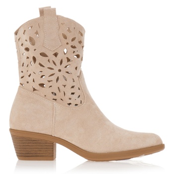 μποτάκια tsoukalas cowboy με διάτρητο σε προσφορά