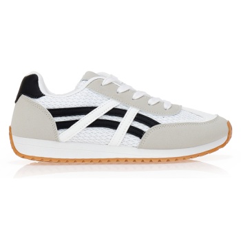 sneakers με πλεκτό σχέδιο λευκο σε προσφορά