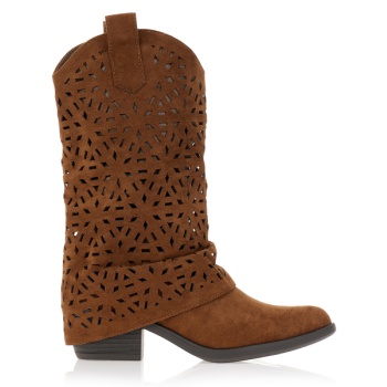 μποτάκια tsoukalas cowboy με διάτρητο σε προσφορά