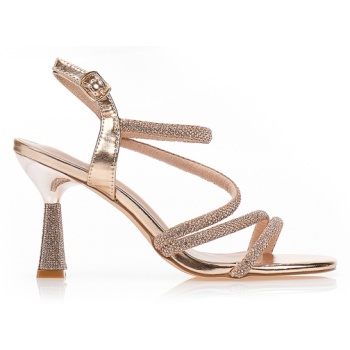 πέδιλα με στρας στο τακούνι και τα σε προσφορά