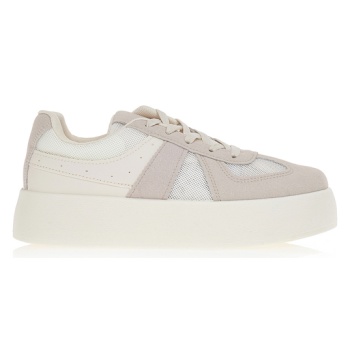 sneakers με διατρητό δίχτυ και σουέτ σε προσφορά