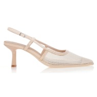 γόβες μυτερές με διάτρητ...