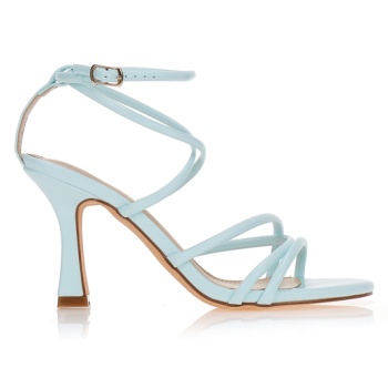 πέδιλα γαλάζια με πολλαπλά λουράκια σε προσφορά