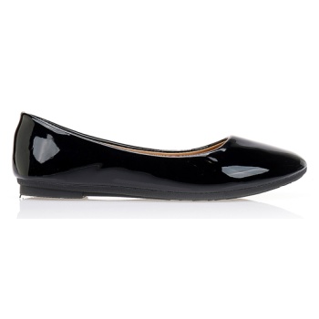 μπαλαρίνες μαύρες λουστρίνι μαυρο σε προσφορά