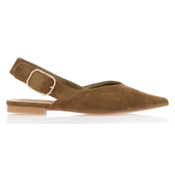 γόβες slingback σουέτ πρασινο σε προσφορά