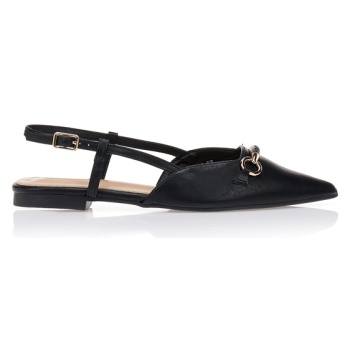 γόβες δερματίνη με ιδαίτερη αγκράφα σε προσφορά