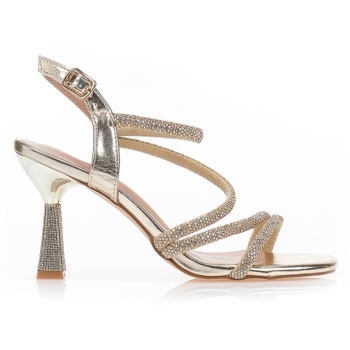 πέδιλα με στρας στο τακούνι και τα σε προσφορά