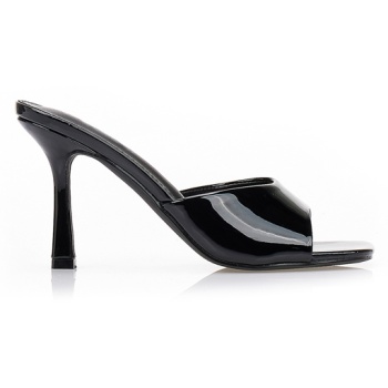 mules λουστρίνι μαύρα μαυρο σε προσφορά