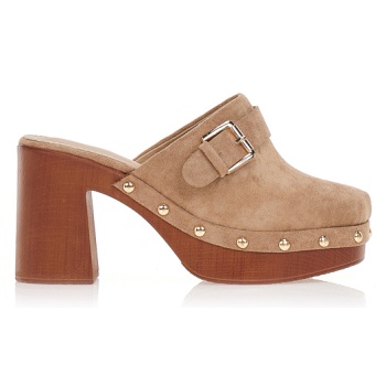 σαμπό mules με αγκράφα και τρουκς πουρο σε προσφορά