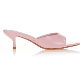 mules ροζ με ανοιχτή μύτη ροζ σε προσφορά