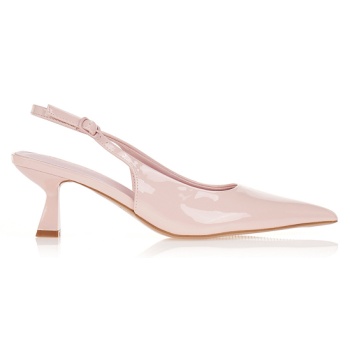γόβες slingback σε λουστρίνι ροζ σε προσφορά