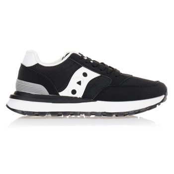 sneakers μαύρα με λευκές λεπτομέρειες σε προσφορά