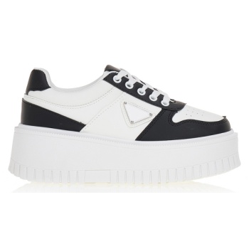 sneakers με ψηλή σόλα μαυρο σε προσφορά