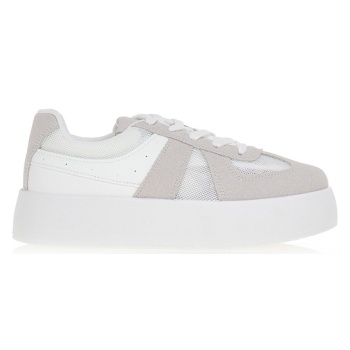 sneakers με διατρητό δίχτυ και σουέτ σε προσφορά