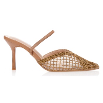 γόβες πούρο με πλεκτό σχέδιο στη φάσα σε προσφορά