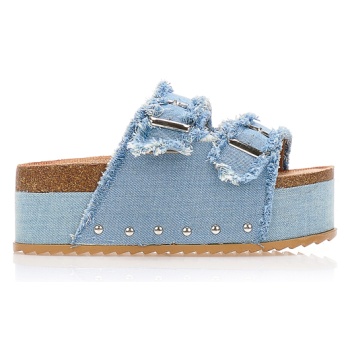 εσπαντρίγιες jean με αγκράφες και σε προσφορά