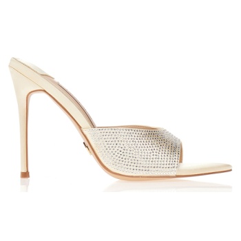 mules tsoukalas με ανοιχτή μύτη μπεζ