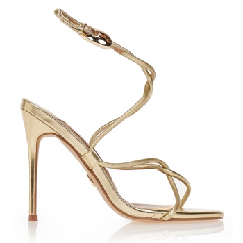 πέδιλα tsoukalas χρυσά με ιδιαίτερα