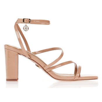 πέδιλα tsoukalas nude με λεπτά λουράκια